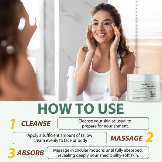 Whipped Tallow Cream 100 ml Pack of 2